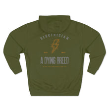 Load image into Gallery viewer, Electrician "A Dying Breed" Hoodie