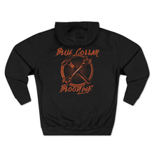 Load image into Gallery viewer, "Blue Collar Bloodline" Crossbones Hoodie