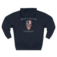 Load image into Gallery viewer, "Blue Collar Lineman" Hoodie
