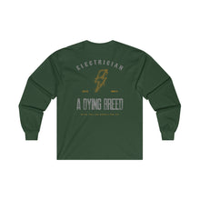 Load image into Gallery viewer, Electrician "A Dying Breed" Long Sleeve T-Shirt