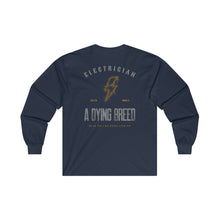 Load image into Gallery viewer, Electrician "A Dying Breed" Long Sleeve T-Shirt