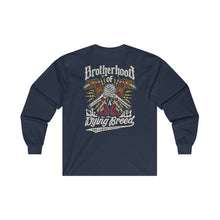 Load image into Gallery viewer, "Brotherhood of a Dying Breed Lineman Gaffs" Long Sleeve T-Shirt