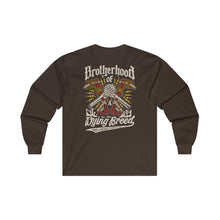 Load image into Gallery viewer, "Brotherhood of a Dying Breed Lineman Gaffs" Long Sleeve T-Shirt