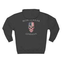 Load image into Gallery viewer, "Blue Collar Lineman" Hoodie