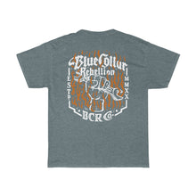 Load image into Gallery viewer, "Blue Collar Rebellion Flames" T-Shirt