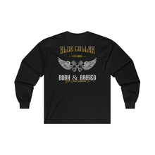 Load image into Gallery viewer, Mechanic "Born & Raised" Long Sleeve T-Shirt