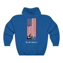 Load image into Gallery viewer, American Flag Welder Hoodie