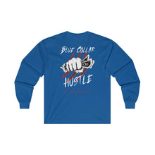 Load image into Gallery viewer, "Blue Collar Hustle" Long Sleeve T-Shirt