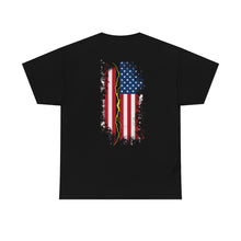 Load image into Gallery viewer, "American Flag Lightning Bolt" T-SHIRT