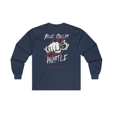 Load image into Gallery viewer, "Blue Collar Hustle" Long Sleeve T-Shirt