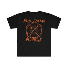 Load image into Gallery viewer, "Blue Collar Bloodline" Crossbones T-Shirt