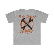 Load image into Gallery viewer, "Blue Collar Bloodline" Crossbones T-Shirt