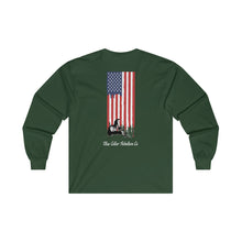 Load image into Gallery viewer, "Welder American Flag" Long Sleeve T-Shirt