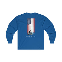 Load image into Gallery viewer, "Welder American Flag" Long Sleeve T-Shirt