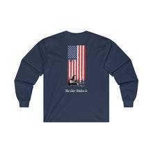 Load image into Gallery viewer, "Welder American Flag" Long Sleeve T-Shirt