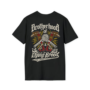 "Brotherhood of a Dying Breed Lineman Gaffs" T-Shirt