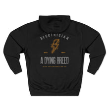 Load image into Gallery viewer, Electrician &quot;A Dying Breed&quot; Hoodie
