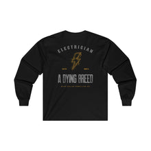 Load image into Gallery viewer, Electrician &quot;A Dying Breed&quot; Long Sleeve T-Shirt
