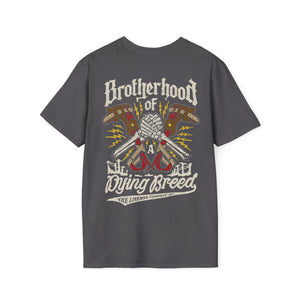 "Brotherhood of a Dying Breed Lineman Gaffs" T-Shirt