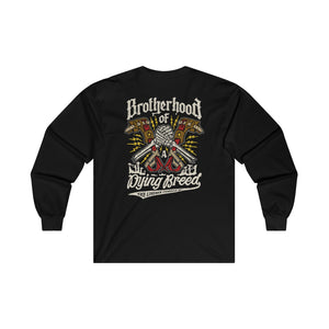 "Brotherhood of a Dying Breed Lineman Gaffs" Long Sleeve T-Shirt