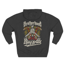 Load image into Gallery viewer, &quot;Brotherhood of a Dying Breed Lineman Gaffs&quot; Hoodie

