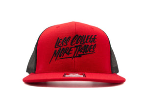 "Less College More Trades" Flat Bill