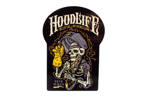 "Hoodlife" 2.5x2" Sticker
