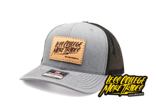 Load image into Gallery viewer, &quot;Less College More Trades&quot; Leather Patch Richardson 112 Hat
