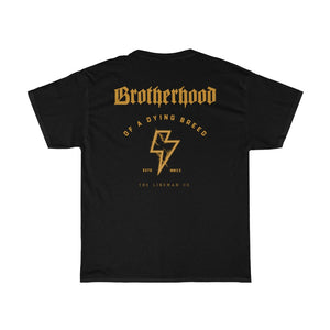"Brotherhood Of A Dying Breed" Lightning Bolt T-Shirt