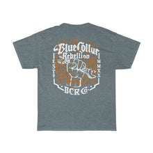 Load image into Gallery viewer, &quot;Blue Collar Rebellion Flames&quot; T-Shirt
