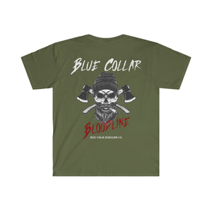 "Blue Collar Bloodline" Short Sleeve T-Shirt