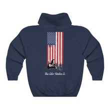 Load image into Gallery viewer, American Flag Welder Hoodie

