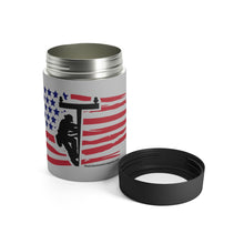 Load image into Gallery viewer, Lineman Flag Stainless Steel Beer Sleeve
