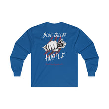 Load image into Gallery viewer, &quot;Blue Collar Hustle&quot; Long Sleeve T-Shirt
