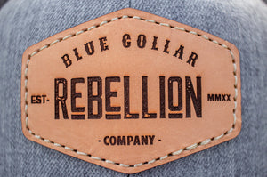"Blue Collar Rebellion" Leather Patch Richardson 112 Hat