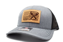 Load image into Gallery viewer, &quot;Plumber Flag&quot; Leather Patch Richardson 112 Hat
