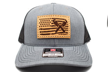 Load image into Gallery viewer, &quot;Plumber Flag&quot; Leather Patch Richardson 112 Hat
