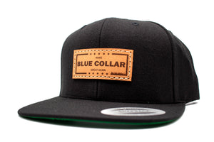 "Make Blue Collar Great Again" Yupoong Flat Bill