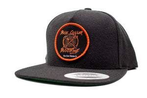 "Blue Collar Bloodline Crossbones" Flat Bill Patch Hat