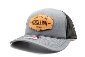 "Blue Collar Rebellion" Leather Patch Richardson 112 Hat
