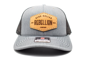 "Blue Collar Rebellion" Leather Patch Richardson 112 Hat