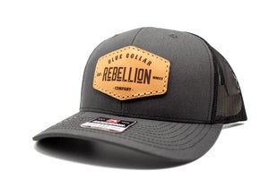 "Blue Collar Rebellion" Leather Patch Richardson 112 Hat