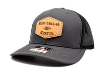 Load image into Gallery viewer, &quot;Blue Collar Hustle&quot; Leather Patch Richardson 112 Hat
