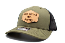 Load image into Gallery viewer, &quot;Blue Collar Hustle&quot; Leather Patch Richardson 112 Hat
