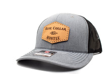 Load image into Gallery viewer, &quot;Blue Collar Hustle&quot; Leather Patch Richardson 112 Hat
