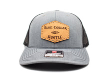 Load image into Gallery viewer, &quot;Blue Collar Hustle&quot; Leather Patch Richardson 112 Hat

