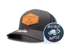 Load image into Gallery viewer, &quot;Blue Collar Hustle&quot; Leather Patch Richardson 112 Hat
