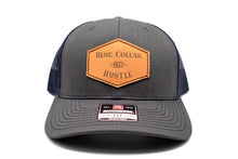 Load image into Gallery viewer, &quot;Blue Collar Hustle&quot; Leather Patch Richardson 112 Hat
