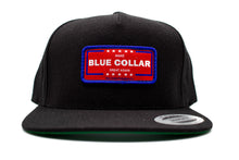 Load image into Gallery viewer, &quot;Make Blue Collar Great Again&quot; Flat Bill Patch Hat
