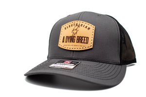 "Electrician - a Dying Breed" Leather Patch Richardson 112 Hat